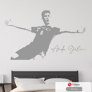 Arda Guler goal celebration wall art sticker