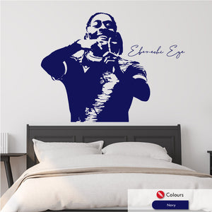 Eberechi Eze Football celebration wall art sticker