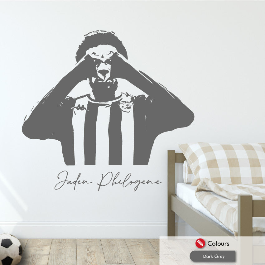 Jaden Philogene Hull City Football Wall Sticker