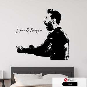 Lionel Messi bedroom wall art decal