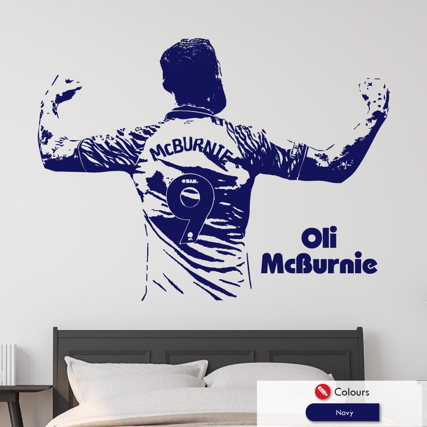 Oli McBurnie Hull City Football bedroom wall art sticker