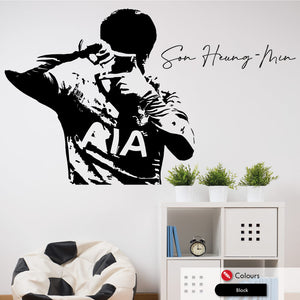 Son Heung-Min Spurs Football Wall Sticker