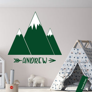 
            
                Load image into Gallery viewer, Mountains Personalised Wall Sticker
            
        