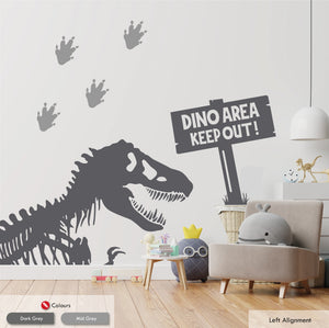 
            
                Load image into Gallery viewer, Dinosaur Skeleton Wall Art Sticker
            
        