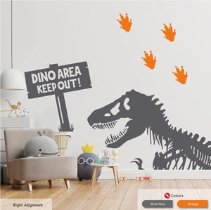 
            
                Load image into Gallery viewer, Dinosaur Skeleton Wall Art Sticker
            
        