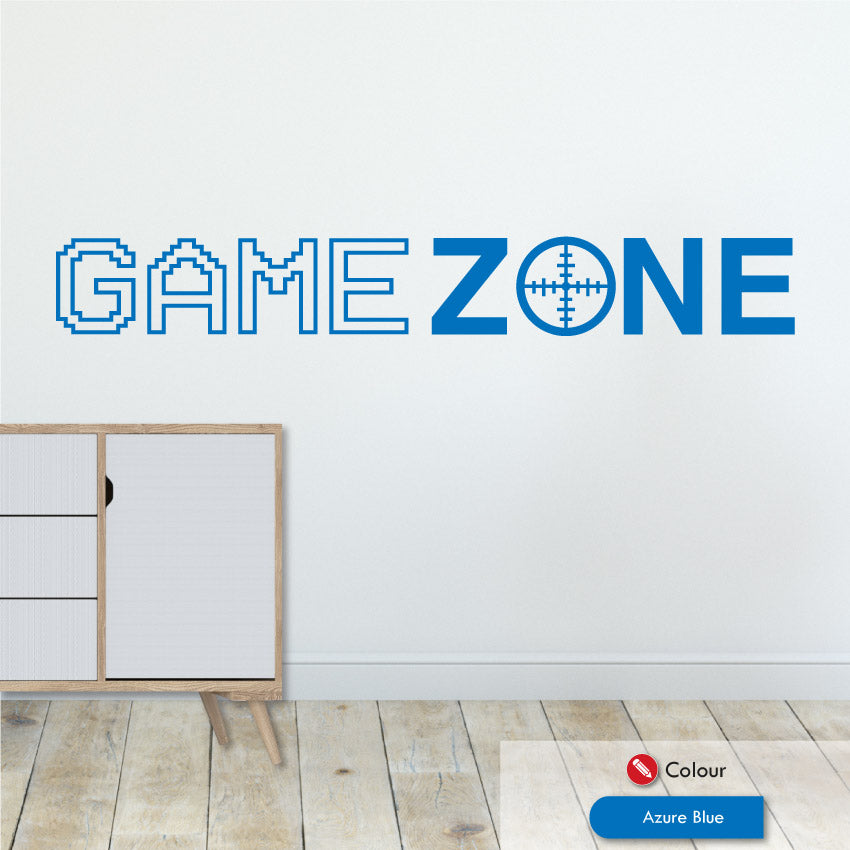 Gamezone Retro Gaming Wall Sticker