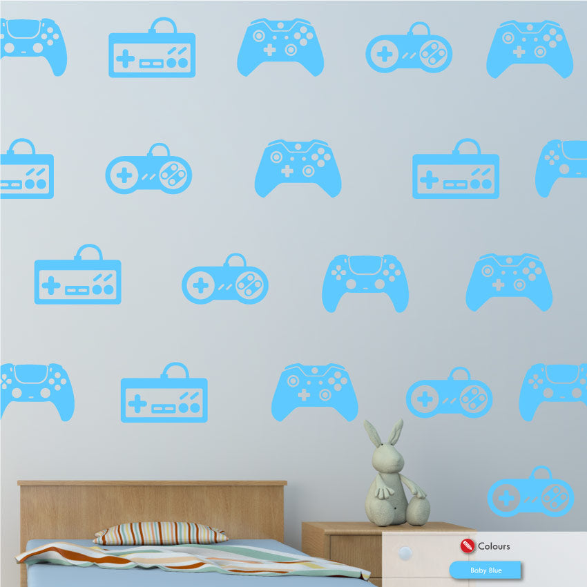 Gaming Controller Wall Art Stickers