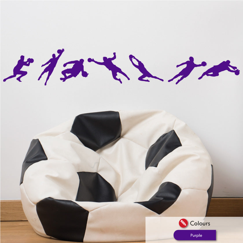 
            
                Load image into Gallery viewer, Goalkeeper Wall Sticker Decals
            
        
