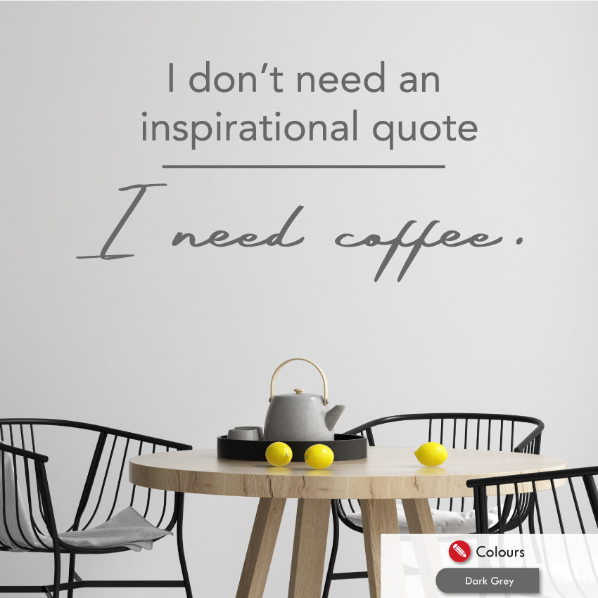 
            
                Load image into Gallery viewer, Kitchen Funny Wall Quote Decal
            
        