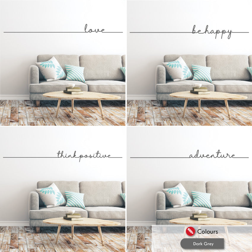 Home Quotes Wall Art Sticker