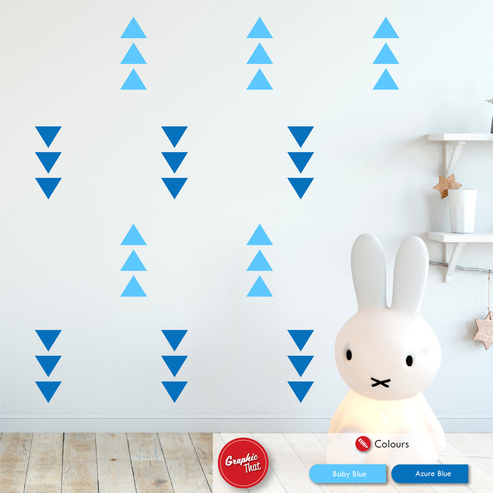 
            
                Load image into Gallery viewer, Triangles Wall Sticker Set
            
        
